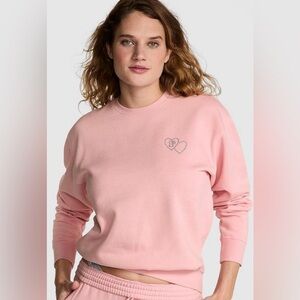 VS PINK Ivy fleece sweatshirt-small EUC